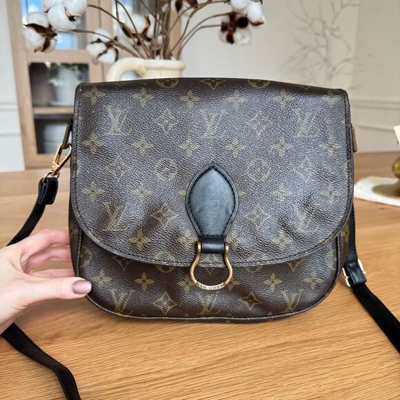 ✅AUTHENTIC✅LOUIS VUITTON SAINT CLOUD MM - Picture 4 of 16